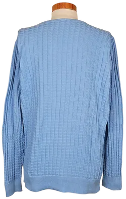 FREE/QUENT Damen Pullover, blau - Gr. L  - Bild 3
