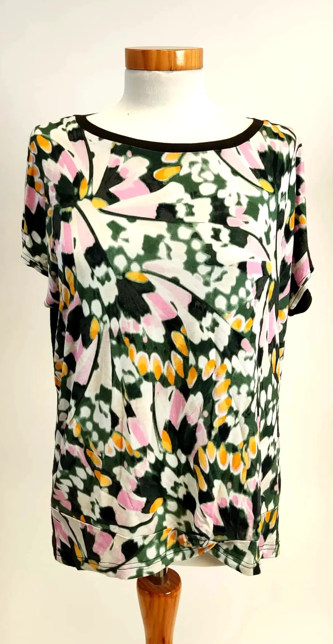 Street one Damen T-Shirt mit Blumendruck - Gr. 36 - Bild 1