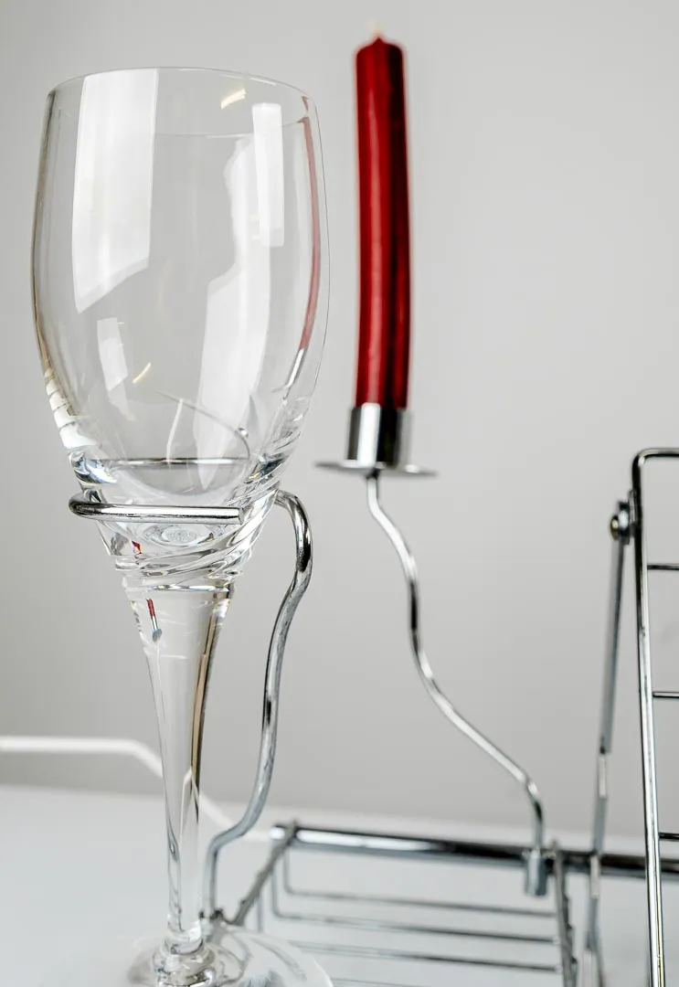 Badewannenaufsatz mit Glas-, Buch- und Kerzenhalter – Bild 2