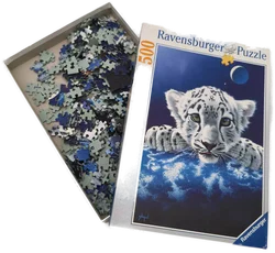 Ravensburger, Puzzle "Schneeleopard", 500 Teile