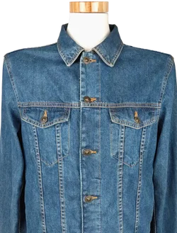 Zara Man Denim Collection Herren Jeansjacke, blau - Gr. XL – Vorschau 3