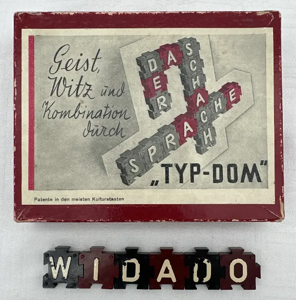 Typ-Dom - Antikes Buchstabenlegespiel - Bild 1