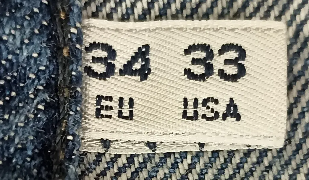 Armani Jeans Herrenjeans blau Gr. 34 – Bild 4
