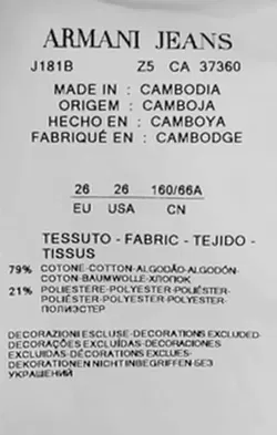 Armani Jeans Damen Dunkelblau Gr. S - Bild 6