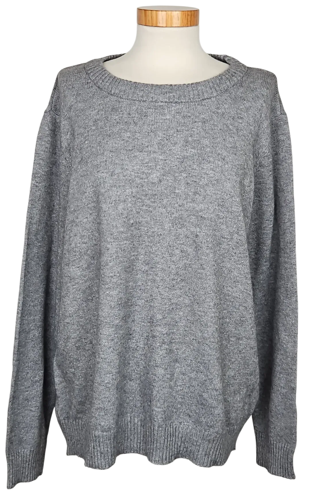 VILA Damen Pullover, grau - Gr. XL  - Bild 1