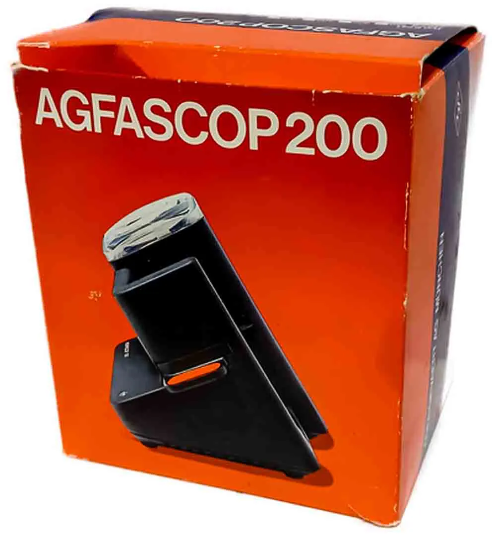 Vintage Agfascop 200 Diabetrachter – Original aus den 70ern in OVP - Bild 1