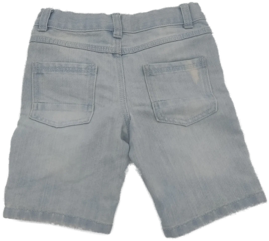 Denim & Co. Kindershortjean blau - 104  – Bild 2