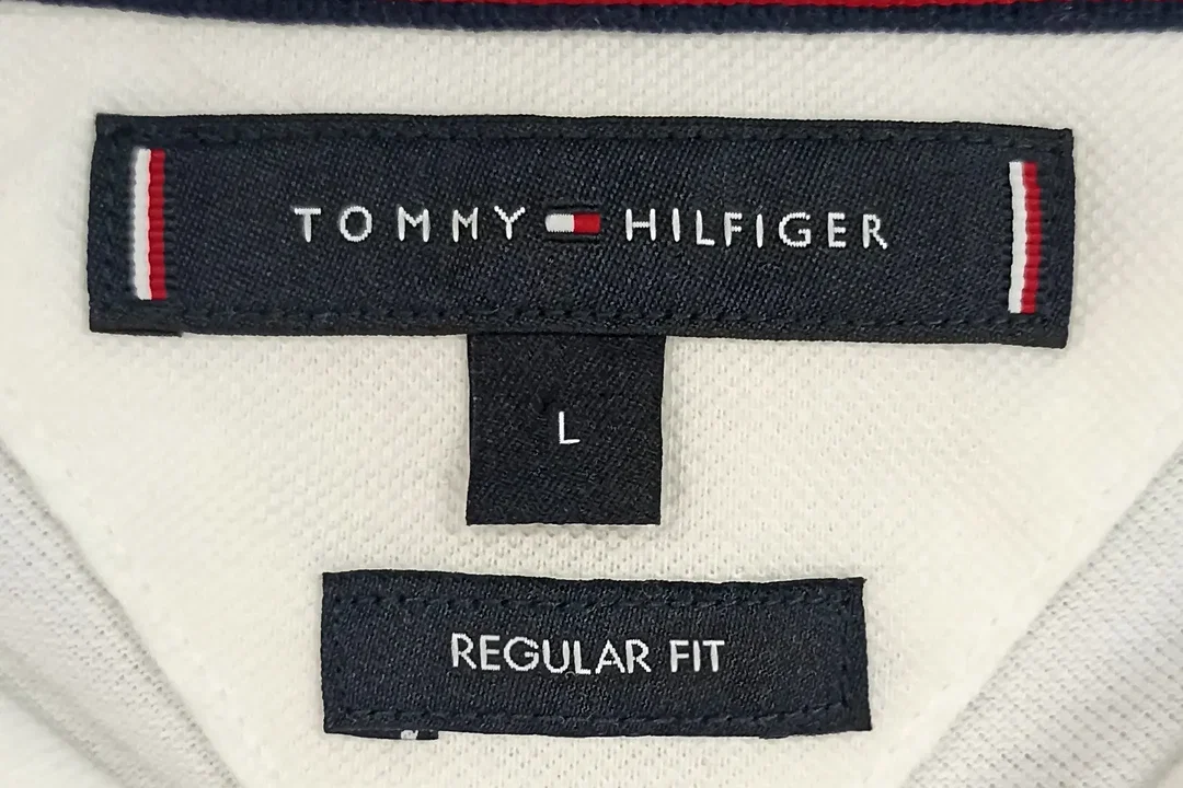 Tommy Hilfiger Herrenpoloshirt weiß Gr. L – Bild 3