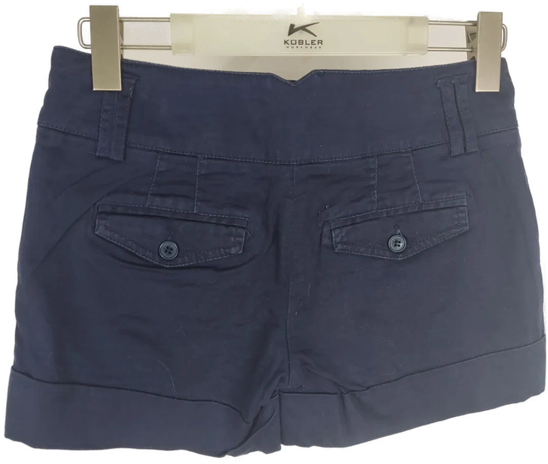 Amisu Damen Stretch Shorts in Dunkelblau - Größe 34 – Bild 2