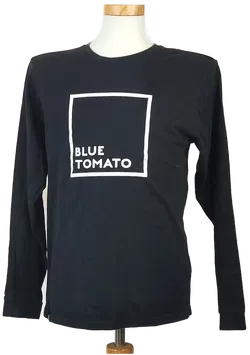 Blue Tomato Herren Langarm Shirt schwarz - Gr. M/EUR 48 - Bild 1