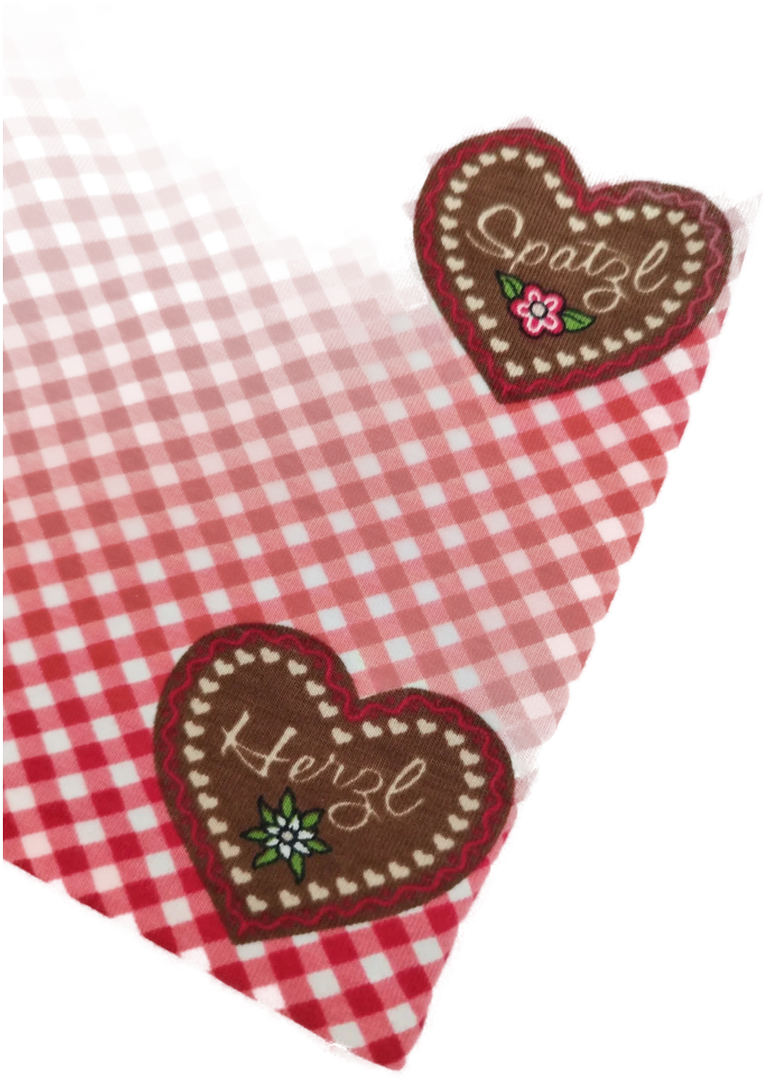 Kirchtag 2er Set- Kopfbedeckung Jersey *handmade* Gr. 51/52 – Bild 3
