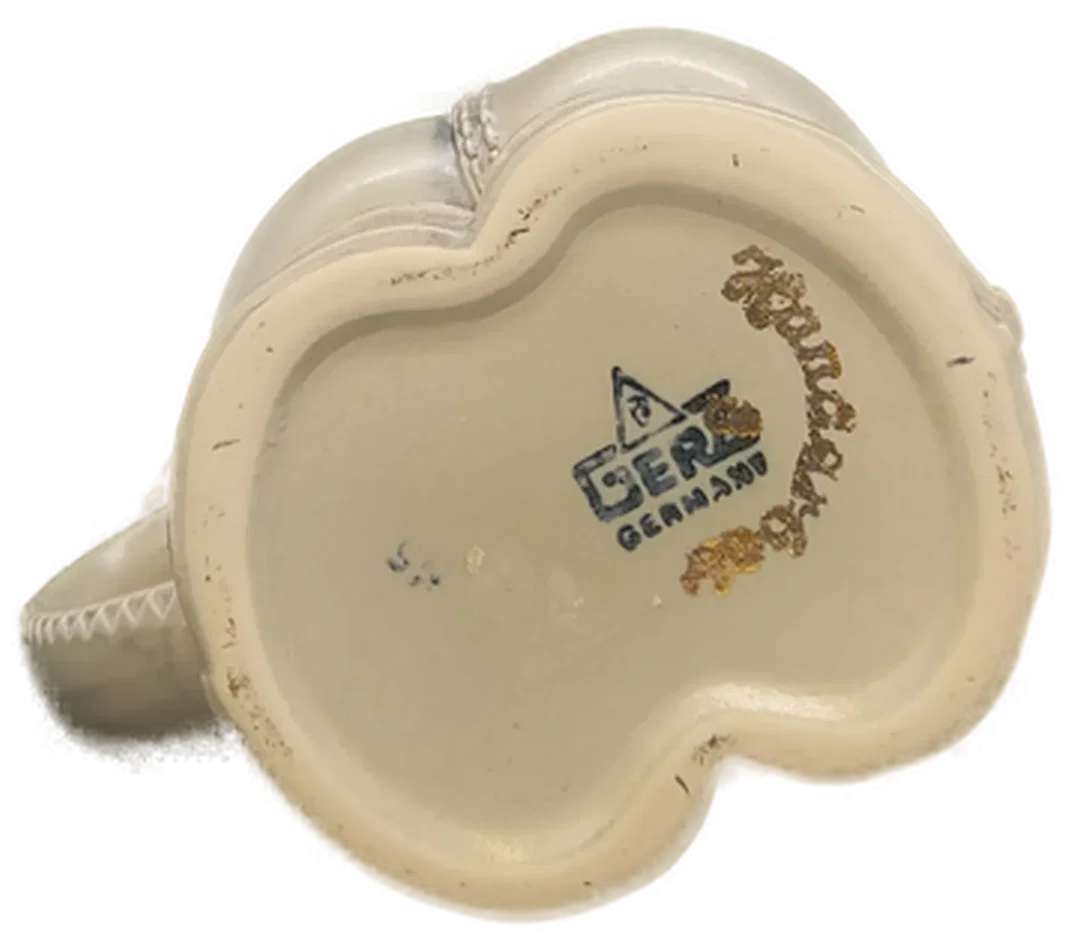 Gerz Bierkrug mit Zinndeckel - 16cm Höhe – Bild 6