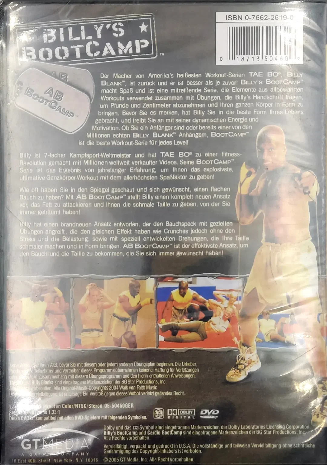 DVD "Billy's Bootcamp - AB BootCamp" (OVP) – Bild 2