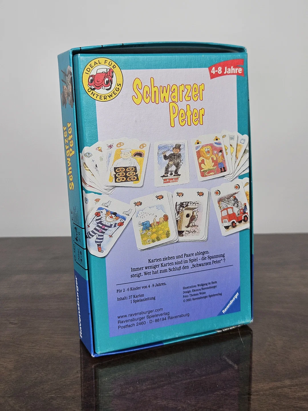 Schwarzer Peter Kartenspiel - Gesellschaftspiel - Ravensburger – Bild 2