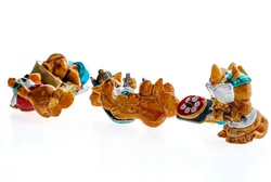 Ü-Eier Setzkastenfiguren 6 Stück 