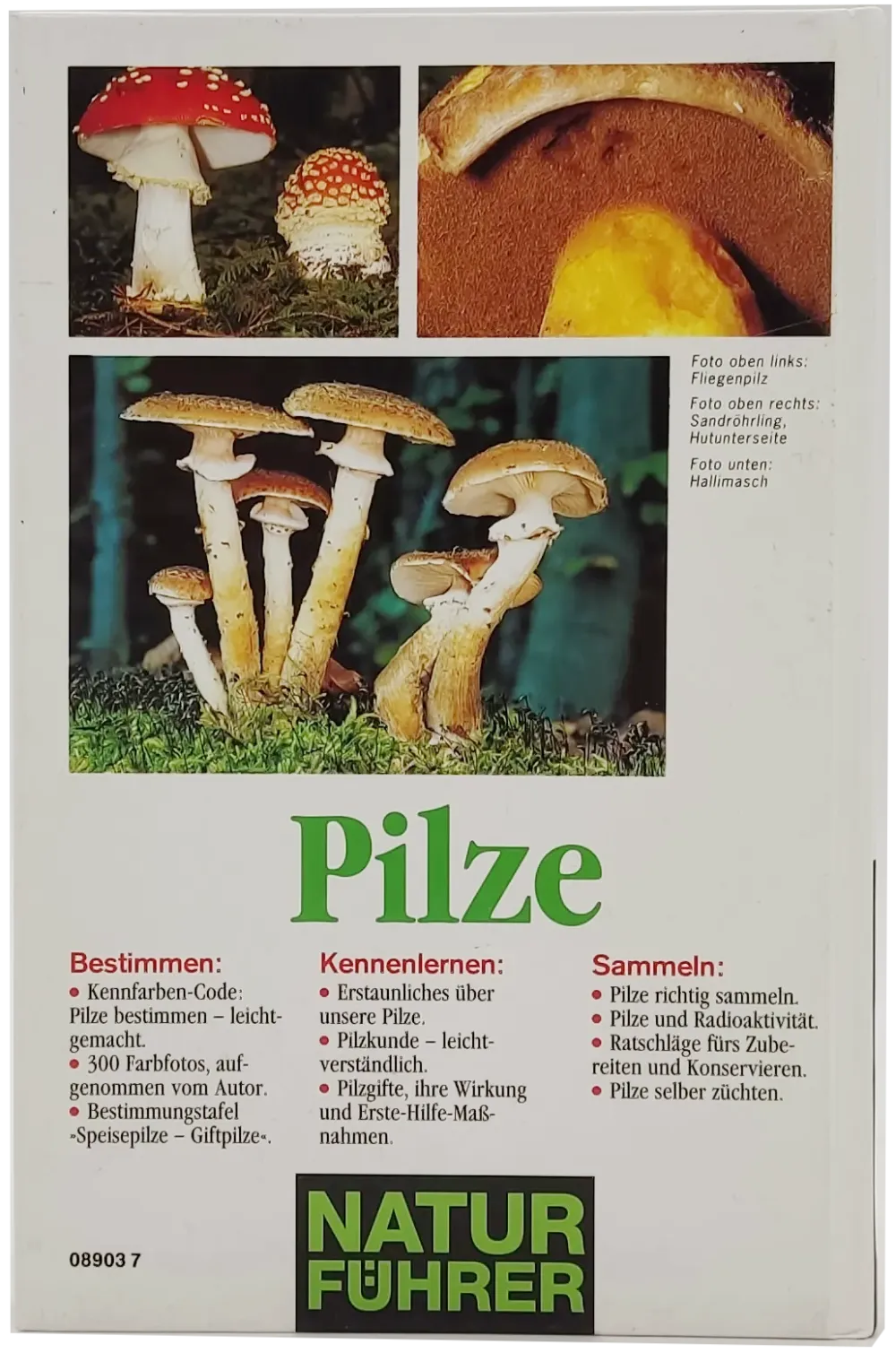 Buch "Pilze" von Edmund Garneidner – Bild 2
