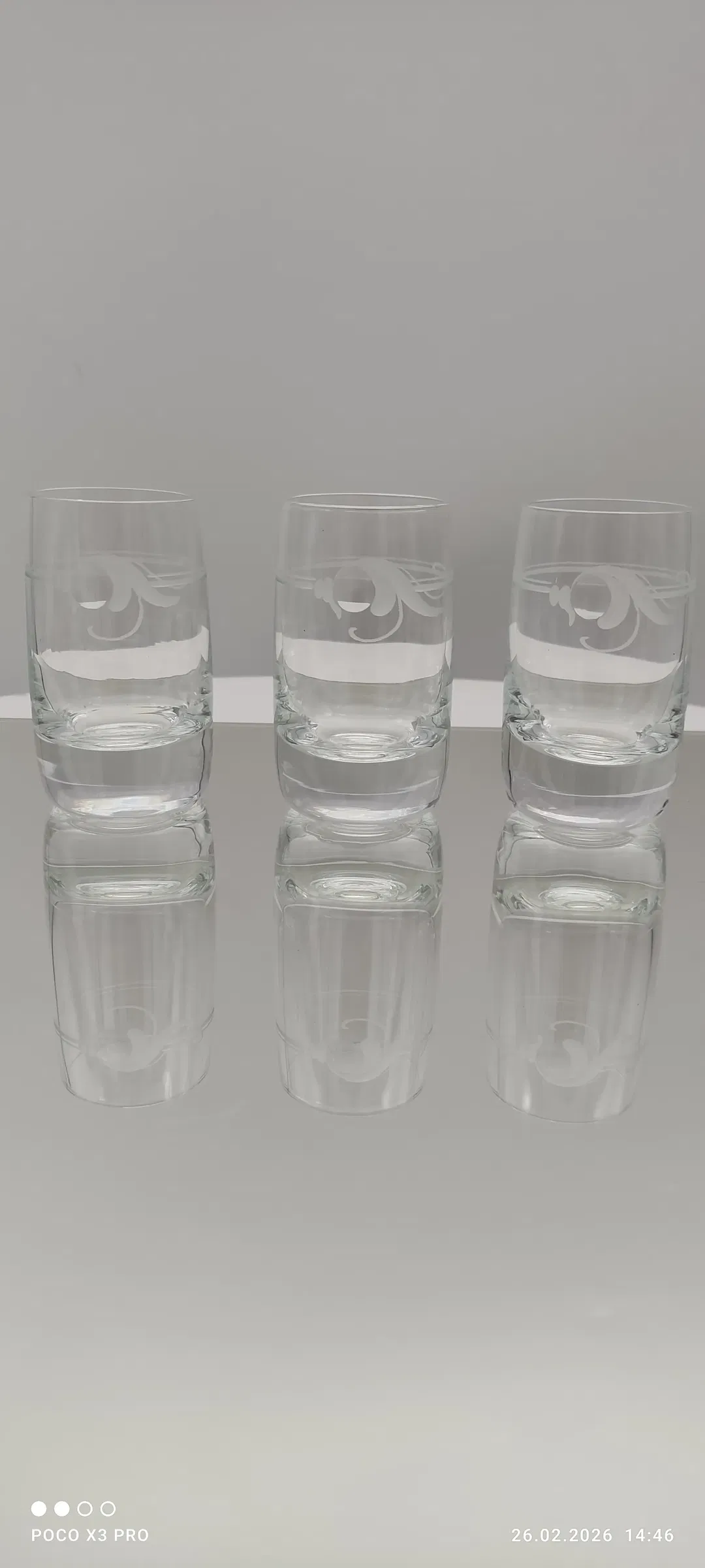 Glas Schnapsglas 3-teiliges Set - Bild 1