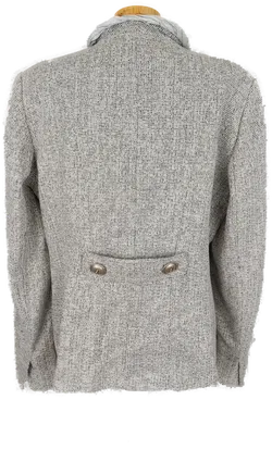BIBA Damen Bouclé-Blazer grau/silber - XL/42 - Bild 3