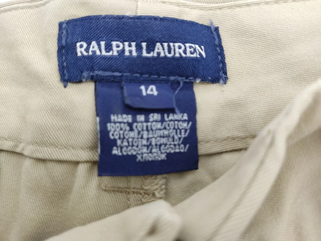 Ralph Lauren Damen Short Beige Gr. 14 – Bild 4