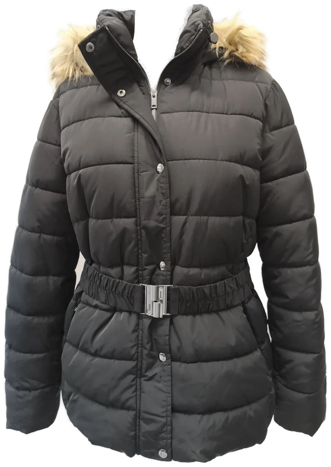 C&A, Steppjacke mit Kapuze Damen, Gr. 44 – Bild 1