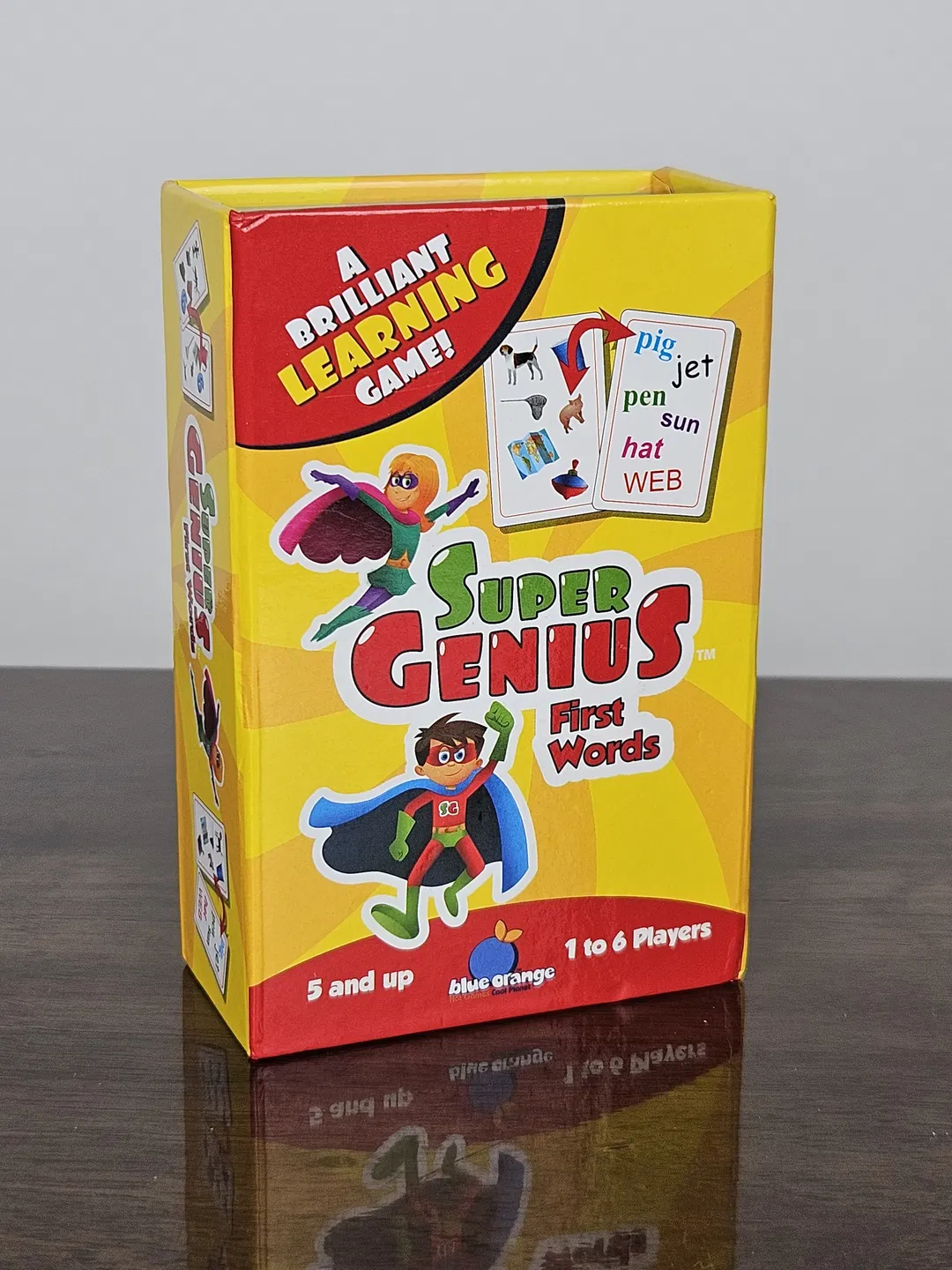 SUPER GENIUS - First Words - Gesellschaftsspiel - blue orange  - Bild 4