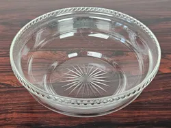 Vintage ES Messingkorb mit Galseinsatz - Durchmesser ca. 18,5 cm  - Bild 7