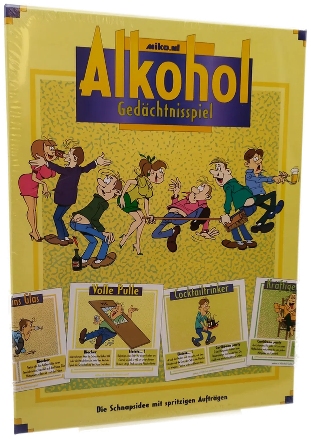 Alkohol-Gedächtnisspiel Originalverpackt | Partyabend-Garant - Bild 1