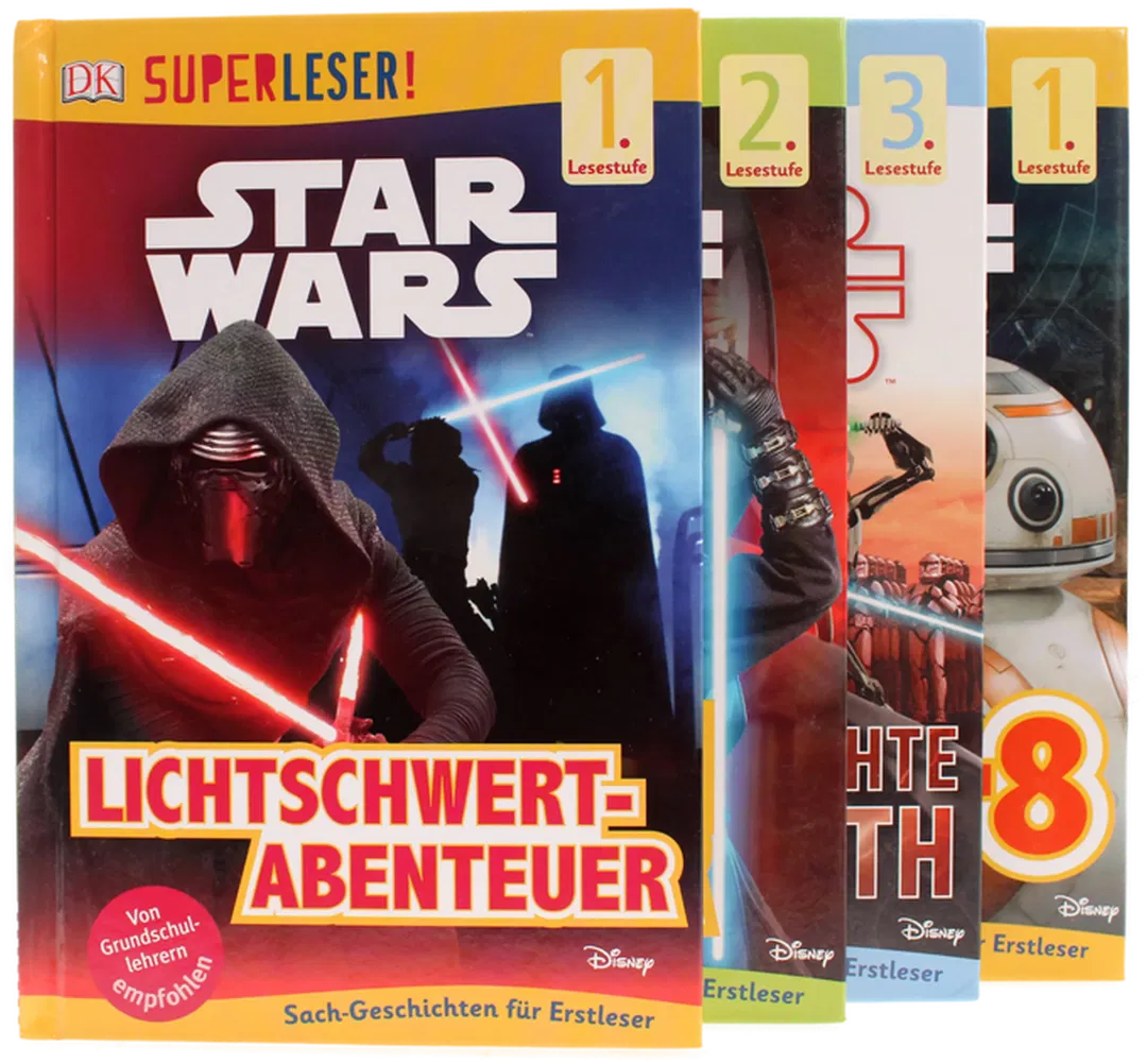 Buch Konvolut – Star Wars Kinderbuch-Set DK Superleser! – Sachgeschichten für Erstleser – 1.–3. Lesestufe  - Bild 2