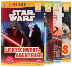 Buch Konvolut – Star Wars Kinderbuch-Set DK Superleser! – Sachgeschichten für Erstleser – 1.–3. Lesestufe  - Bild 1