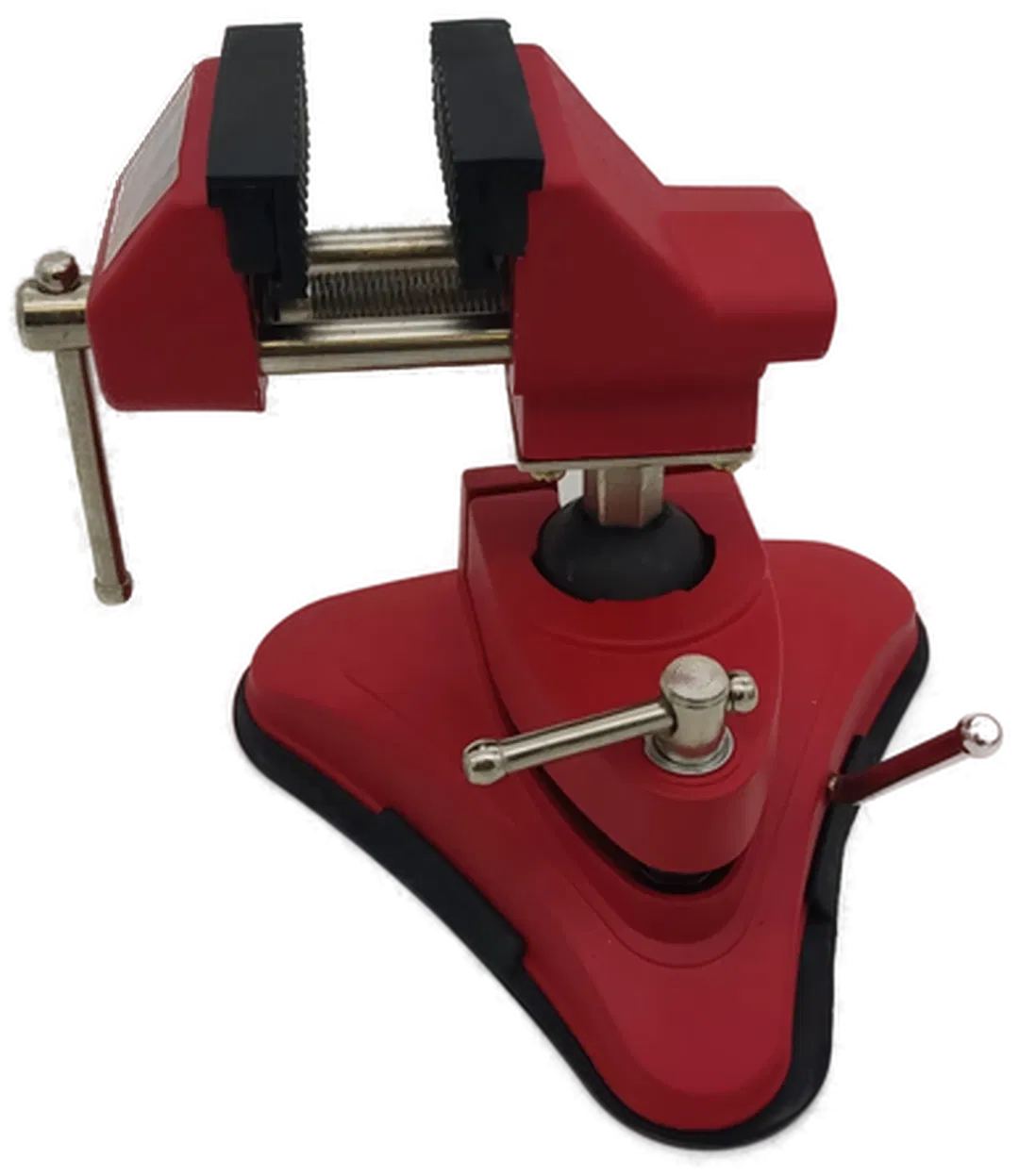 Brüder Mannesmann Vakuum-Schraubstock, Aluminium-Druckguss, dreh- und schwenkbar - Bild 1