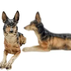 Deutscher Schäferhund aus Keramik, Länge ca. 26cm - Bild 1