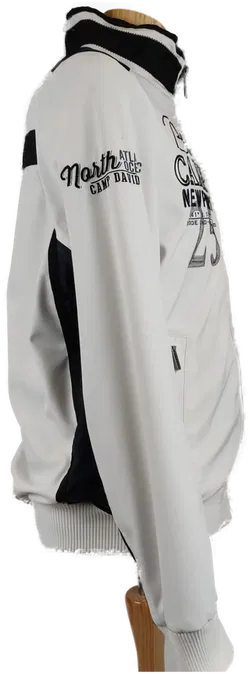 Camp David Newport Herren Jacke weiß-blau-schwarz-  M/48  - Bild 3