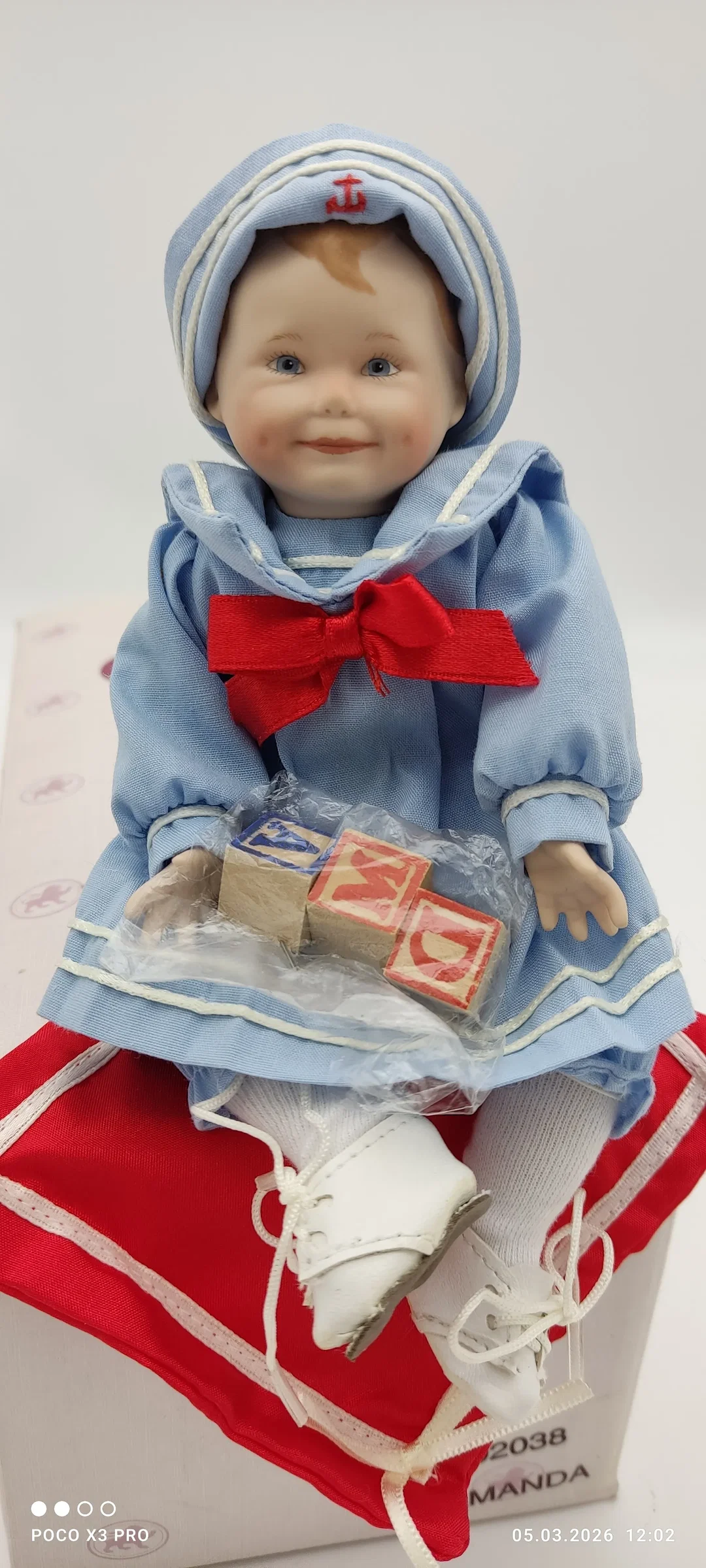 Ashton Drake Porzellanpuppe 'Amanda' | Sammlerstück – Bild 2