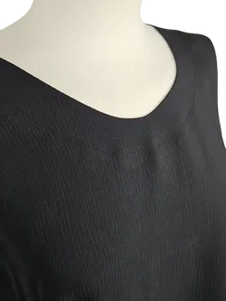 Rena Moden Vintage Damen Top, schwarz - Gr. L  - Bild 4