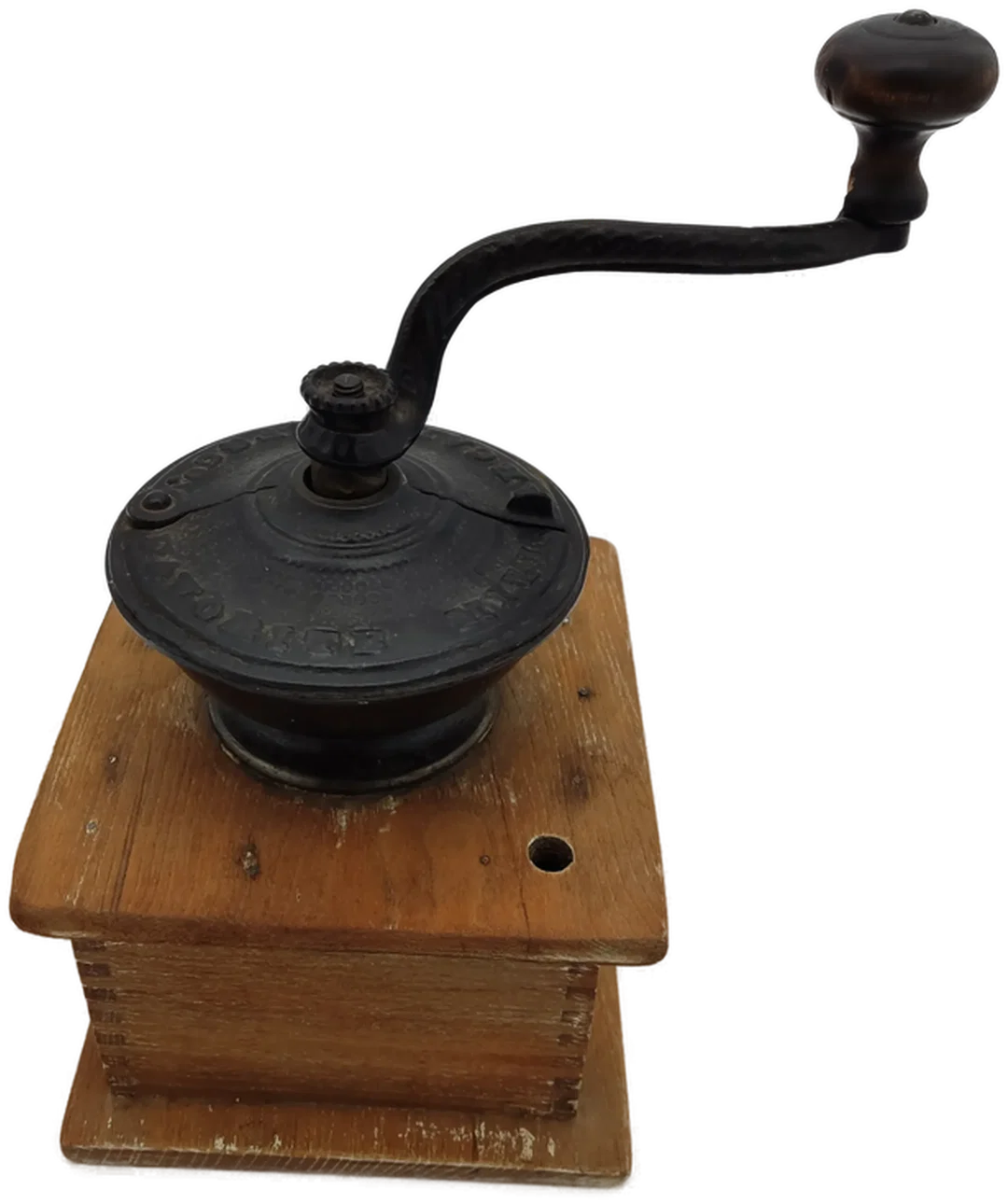 Antike Kaffeemühle Holz | Arcade MFGC Rarität – Bild 7