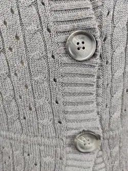 S. Oliver Damen Strickweste grau Gr.34 - Bild 5