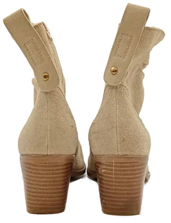 Pat Calvin Velourleder Stiefletten creme Gr. 40 – Vorschau 3