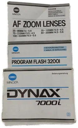 MINOLTA DYNAX 7000i - Spiegelreflexkamera inkl. Zubehör - Bild 2