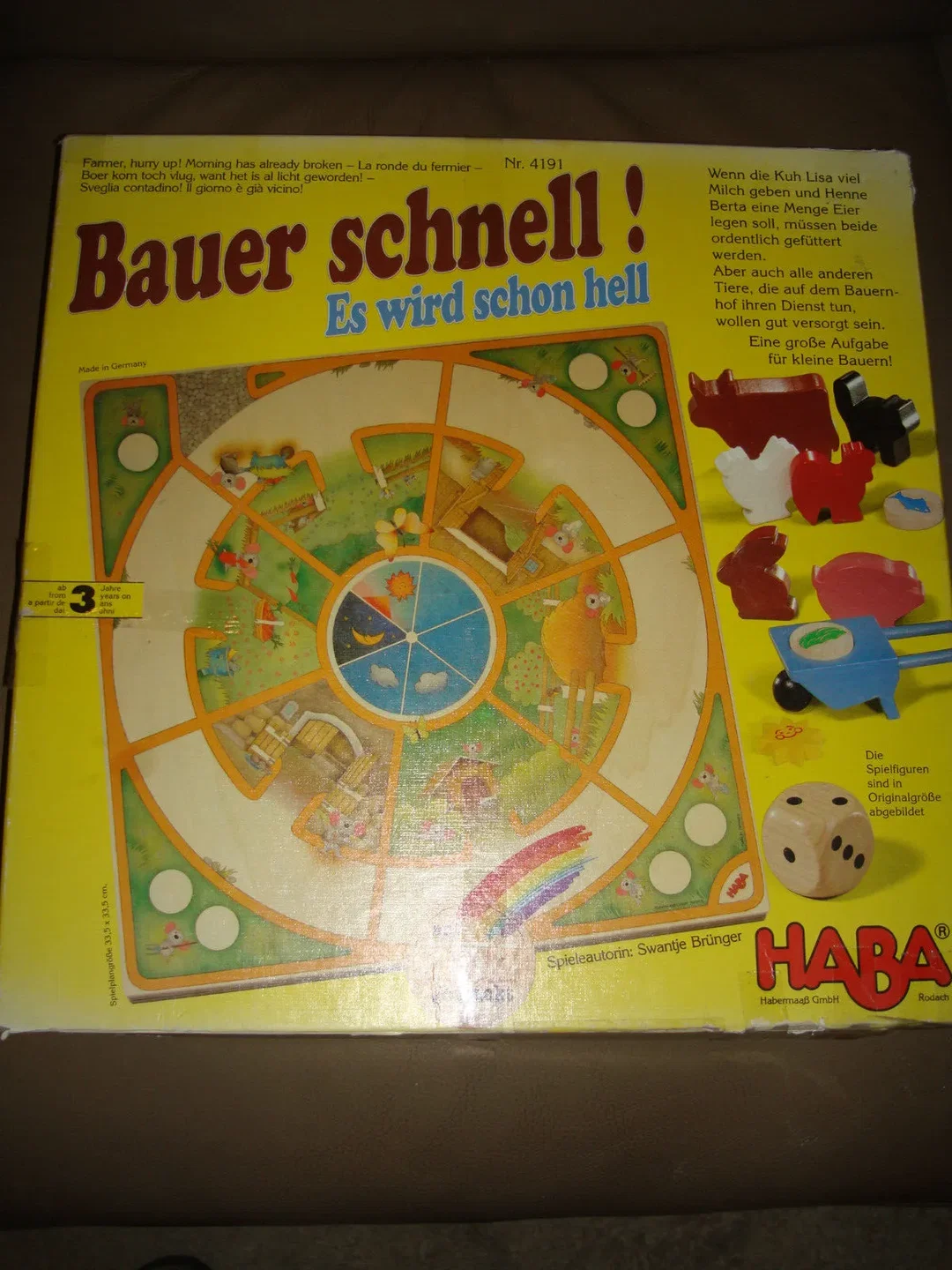 Bauer schnell! Es wird schon hell Brettspiel - Bild 1