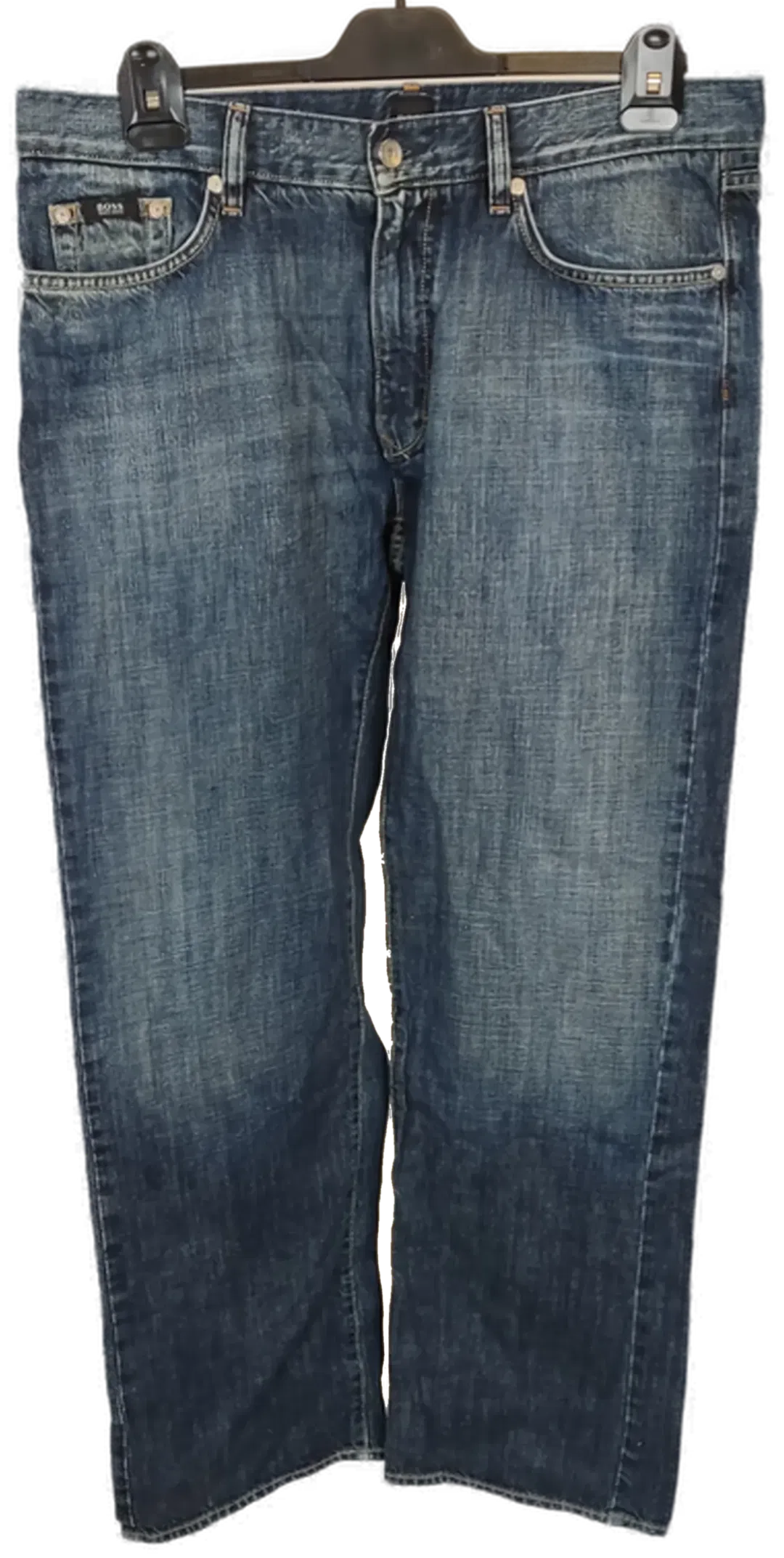 Boss Herren Jeans blau Gr. DE 36/32 - Bild 4