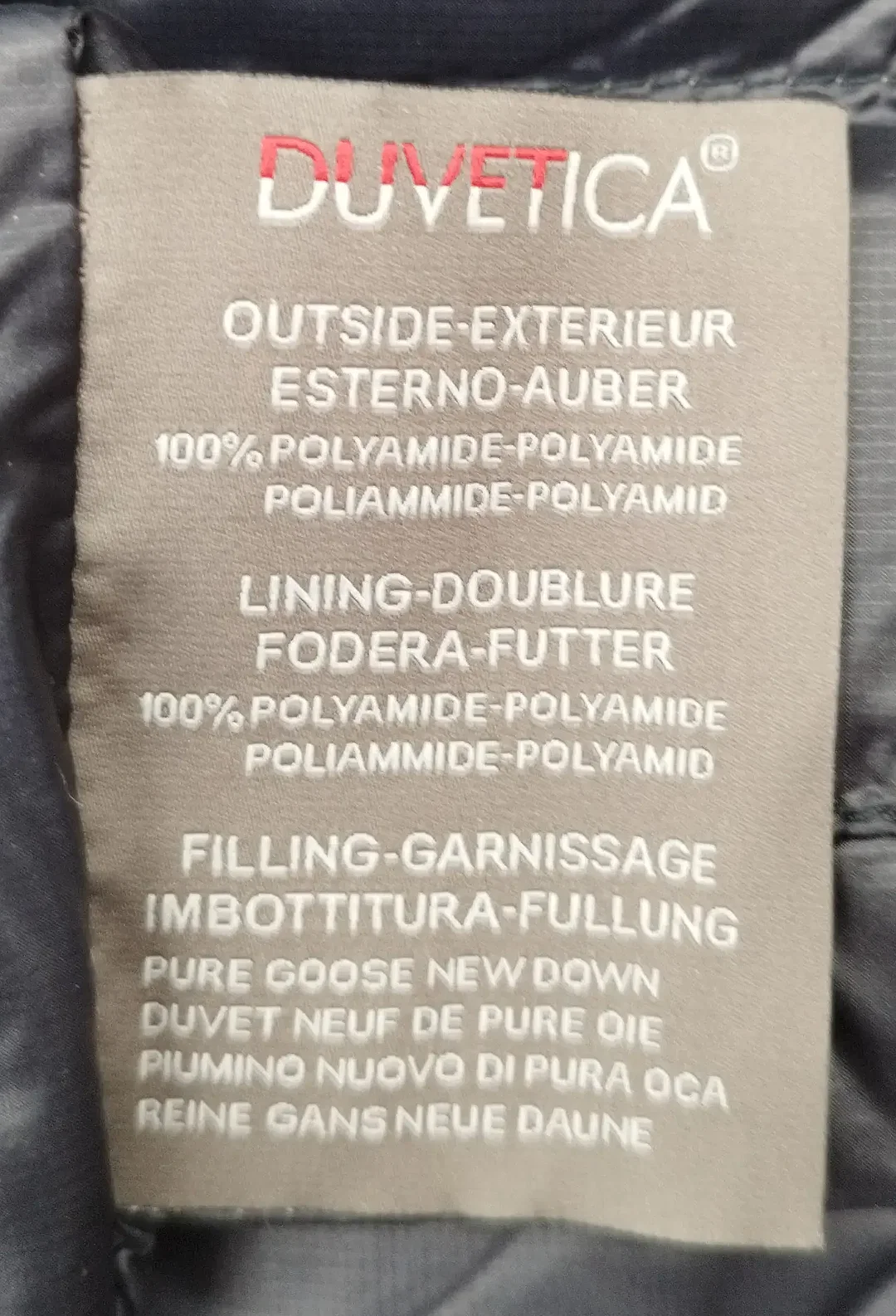 Damen Steppjacke Duvetica Dunkelblau, IT Gr. 40/ EU 34 | Reisebegleiter – Bild 5