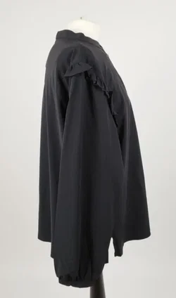 Klassische PENN&INK Bluse Schwarz - Gr. 42 / 72% Polyamid, 28% Elasthan - Bild 2