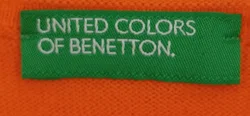 United Colors of Benetton Kindershirt orange Gr. L/G - Bild 3