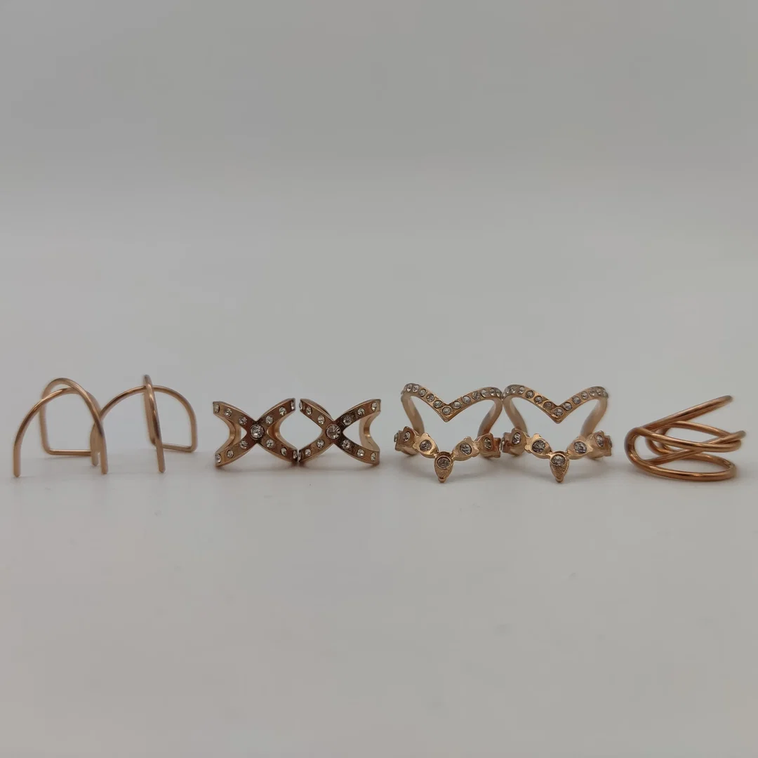 Ohrclips 4er Set  – Bild 3