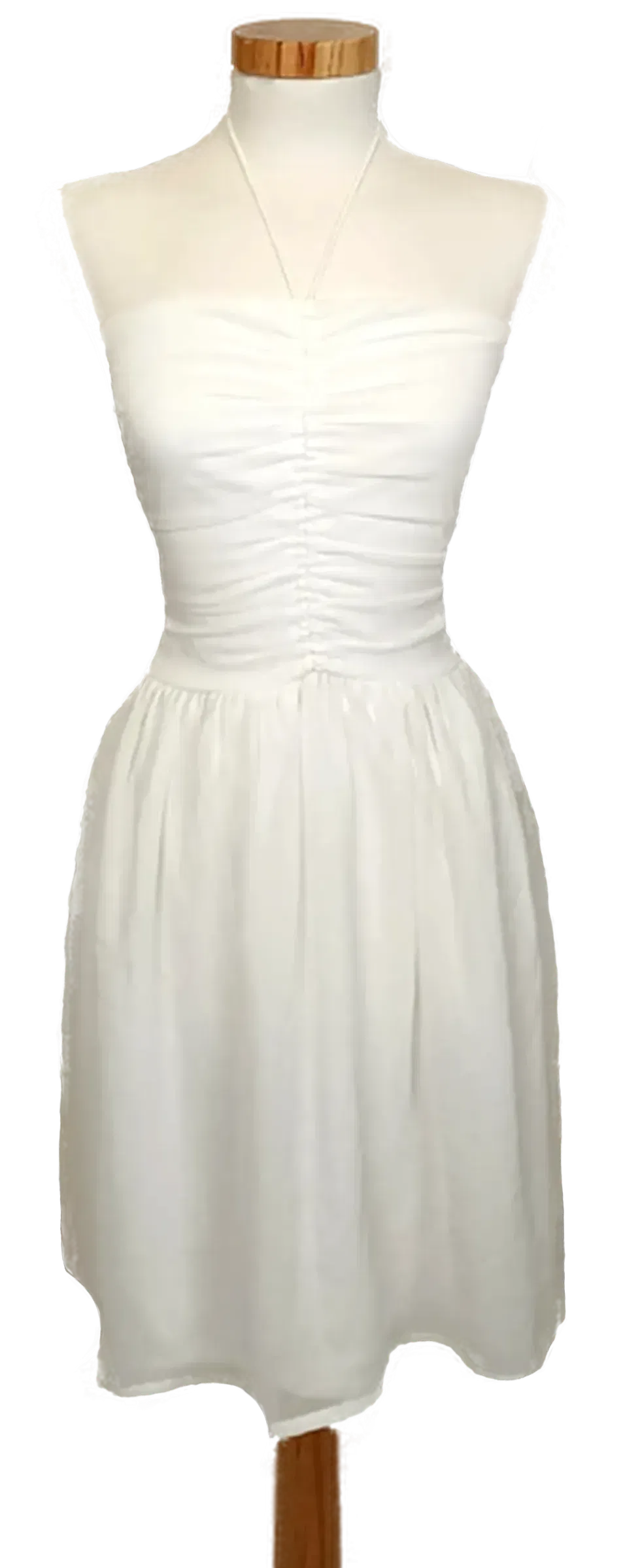 Zara Trafaluc Minikleid weiß Gr. XS - Bild 4