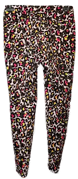 Marc Cain Damen Hose mehrfarbig mit Leo-Print Gr. M - Bild 2