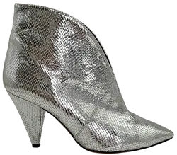 ISABEL MARANT Damen Stiefeletten, silber - Gr. 36 - Bild 2
