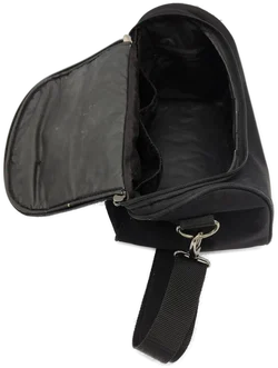 Desley Unisex Handtasche schwarz - L33/H20/T22 cm - Bild 4
