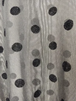 ASOS DESIGN Netz-Body Schwarz Gepunktet XS | Wie Neu - Bild 3