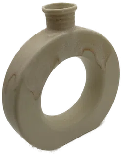 Runde Donut-Keramikvase  - Bild 3